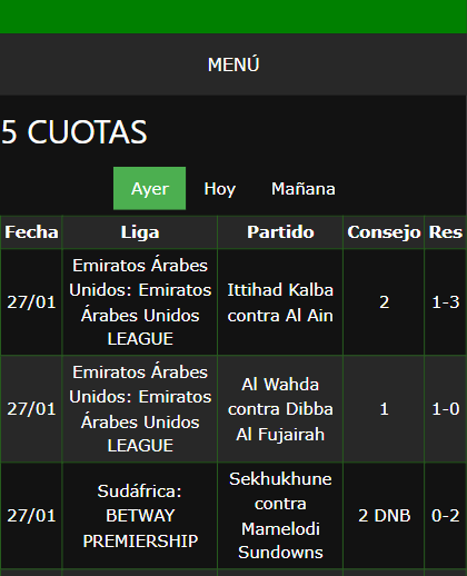 boleto de apuesta vip ganada